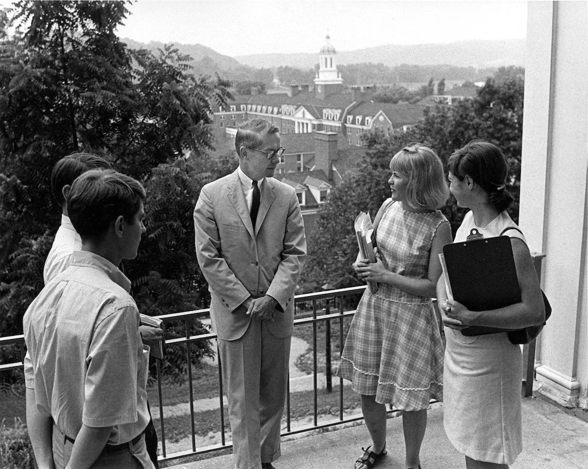 Historical photo of students