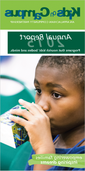 Kids on Campus 2015 Annual Report